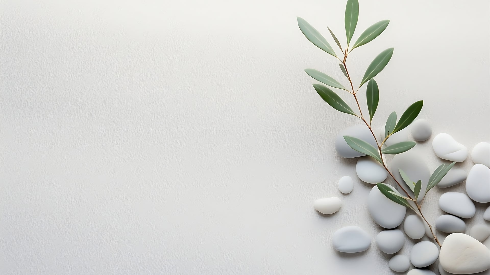 Warm stone and ambient massage therapy setting used by Kamloops Massage Matters